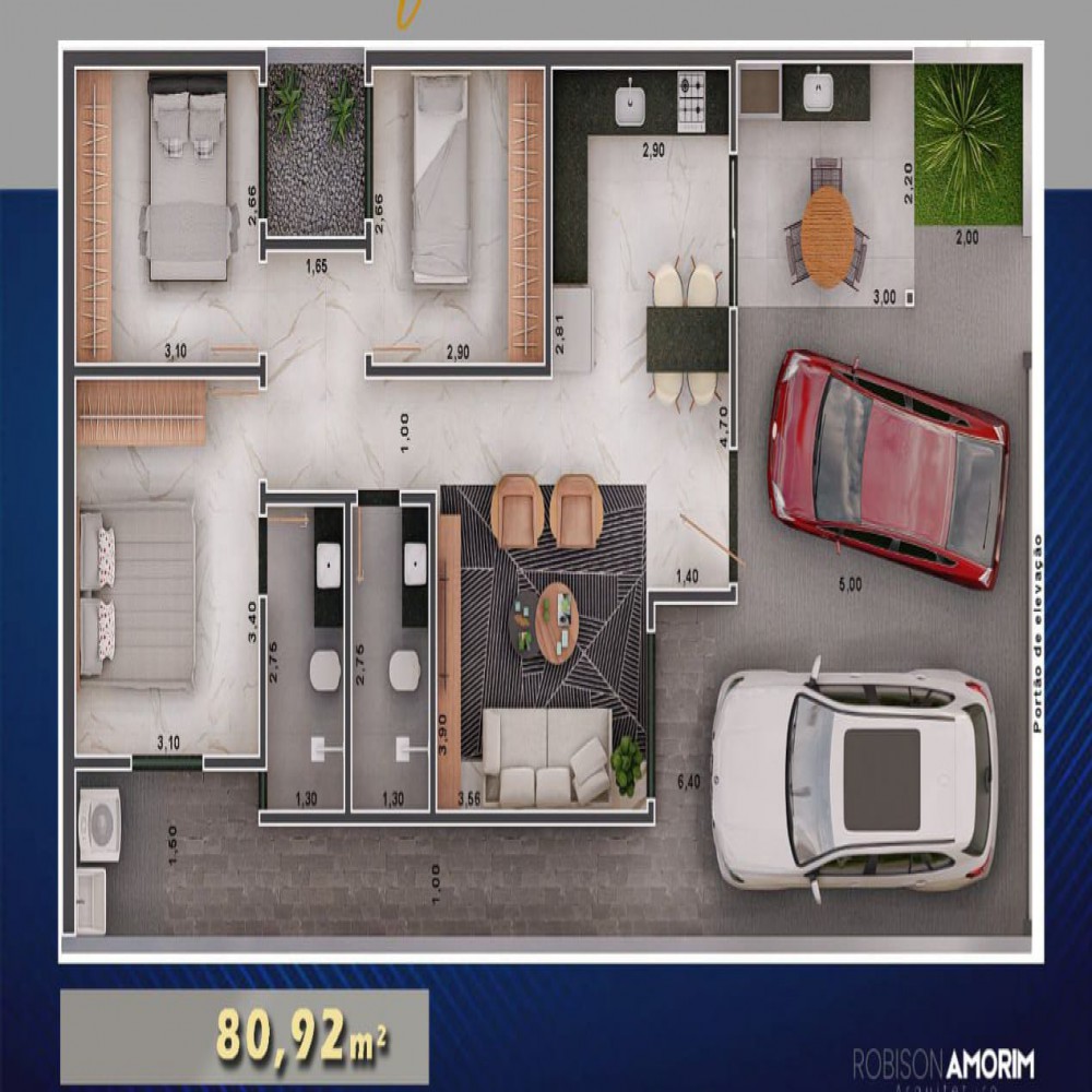 Casa,  Conjunto Residencial Monte Carlo